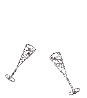 Prost auf Ihr Feuerwerk zum Geburtstag